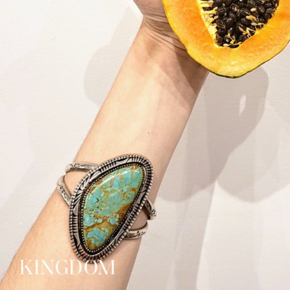 1980s Navajo Overlay Cuff - Picture 1 of 2